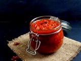 Tangy Tomato Chutney,Thakkali thokku, Tomato Thokku
