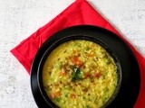 Vegetable Daliya Khichdi