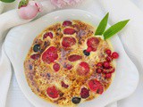 Berry Gratin – a Light Crème Brûlée