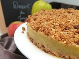 French Apple Crumble Cake