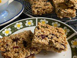Healthy Flapjacks (with Fruit and Nuts)