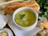 Leek and Potato Soup (potage Bonne Femme)