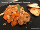 Pumpkin Leek Crumble – for Festive Turkey Leftovers