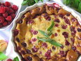 Raspberry Clafoutis