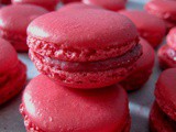 Raspberry Macaron Filling with Rose
