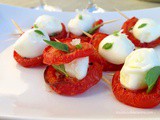 Roasted Tomato Mozzarella Bites
