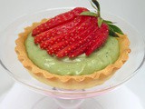 Strawberry and Pistachio Tart