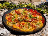 Tomato and Onion Salad (Carpaccio de Tomates)