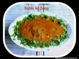 434 : Sarson Ka saag / Mustard Greens Gravy