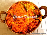 Carrot Thoran/ Carrot Upperi/ Carrot Stir Fry