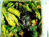 Green Chili Pickle/Hari Mirch Ka Achar
