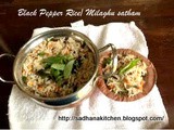 Milagu Orai/Milaghu Satham/ Black Pepper Rice