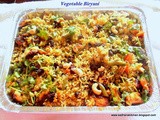 The  Indian Vegetable Biryani