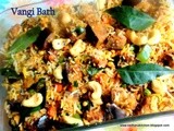 Vangi Bath/ Brinjal Rice