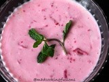 Beetroot Raita or Beetroot Yogurt Recipe