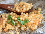 Sabudana Khichdi Recipe (Spicy Sago Pearls)