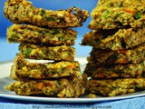 Baked Sprouted Dal Vada