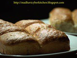 Coconut Milk Dinner Rolls / Pav - (Eggless)