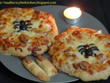 Halloween mini Pizza