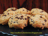 Tofu Chocolate Chip cookies – Guest Post for Vidya