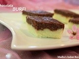 Chocolate Burfi | Chocolate Fudge | 8 minute Burfi in Microwave