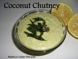 Coconut Chutney | Chutney recipes