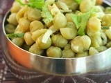 Green Peas Sundal | Batani Guggulu| Navaratri Sundal Recipes