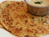 Instant OatMeal Dosa | Indian Oats Recipes