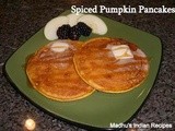 Spiced Pumpkin Pancakes