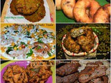 10+ Vadai Recipes | Collection (Variety) of Vada | Snacks recipe