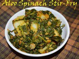 Aloo Palak Stir-Fry