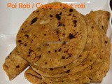 Coconut roti / Pol roti / Thengai roti