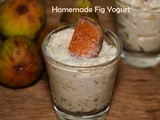 Homemade Flavored Yogurt Recipe / Fig Yogurt recipe / How to make flavored yogurt