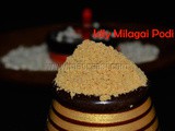 Idly Milagai Podi / Idly Podi / Idly Chutney Powder