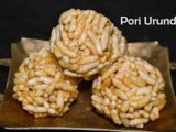 Karthigai Pori Urundai Recipe | Puffed Rice Balls