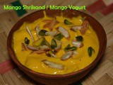 Mango Shrikand recipe / Mango Yogurt recipe / Mambala Thayir
