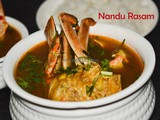 Nandu Rasam / Spicy Crab Soup