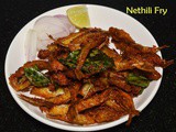 Nethili Fry | Nethili 65 | Anchovies Fry | Nethili Meen Varuval