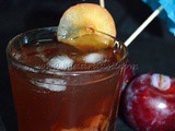 Plum Cardamom Iced Tea