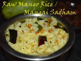 Raw Mango Rice / Mangai Sadham
