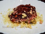 Strawberry Crumble