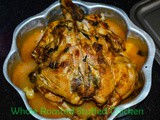 Whole Roasted Stuffed Chicken