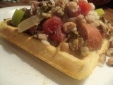 Hoppin' John Hopped  onto a Waffle