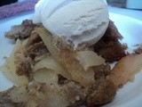 Pear Cobbler..Simply made