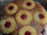 Pineapple Upside Down Cornmeal Cake