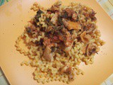 Pasta ai frutti di mare ed erbette