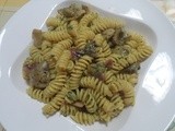 Pasta con carciofi e zafferano