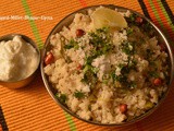 Barnyard Millet Upma | Bhagar Upma