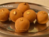 Rava Besan Ladoo