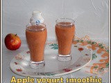 Apple yogurt smoothie | Apple honey yogurt smoothie for kids | break fast apple smoothie | Quick and easy yogurt smoothie for break fast
